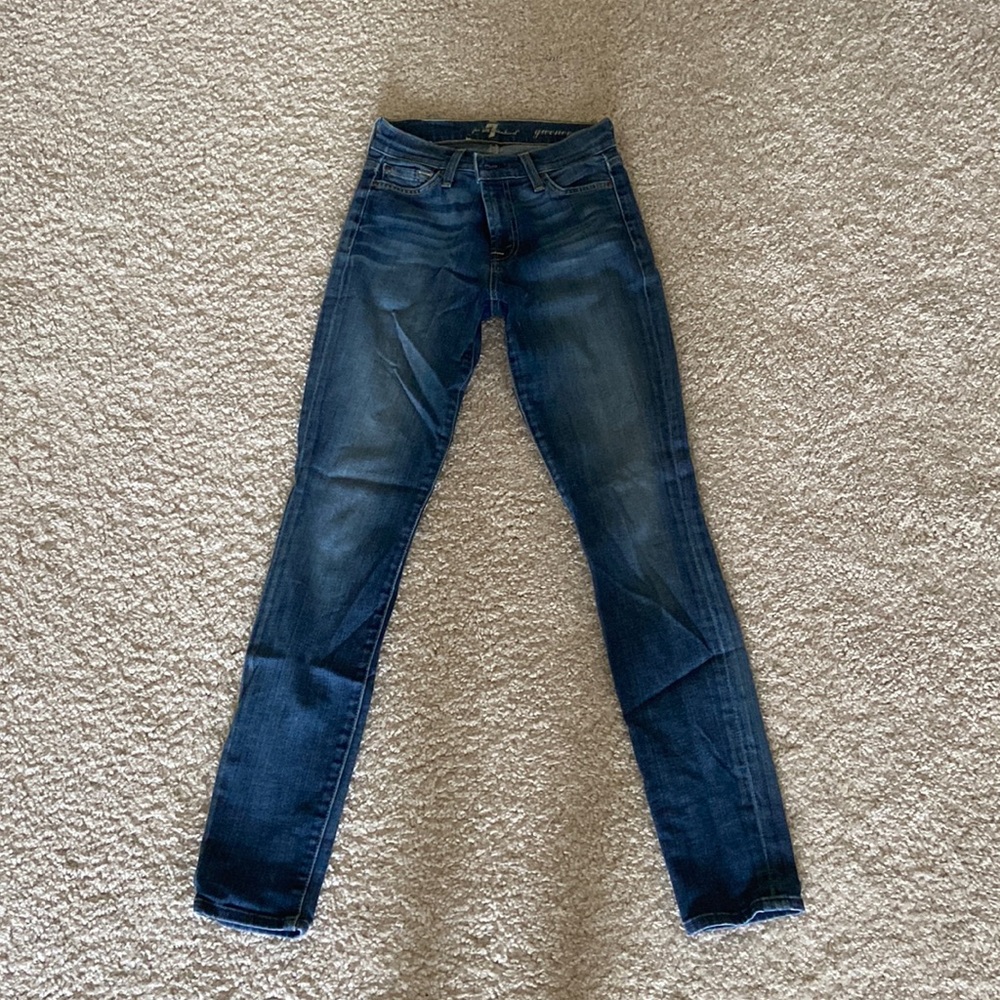 7 for all mankind skinny jeans